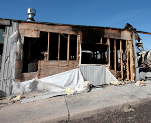 fire damage