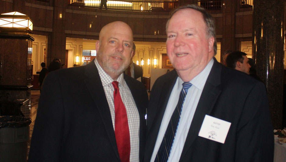 L-R: PIACT Director and Legislative Committee Vice Chairperson Gerard Prast, CPIA; and Rep. Kevin Ryan, D-139.