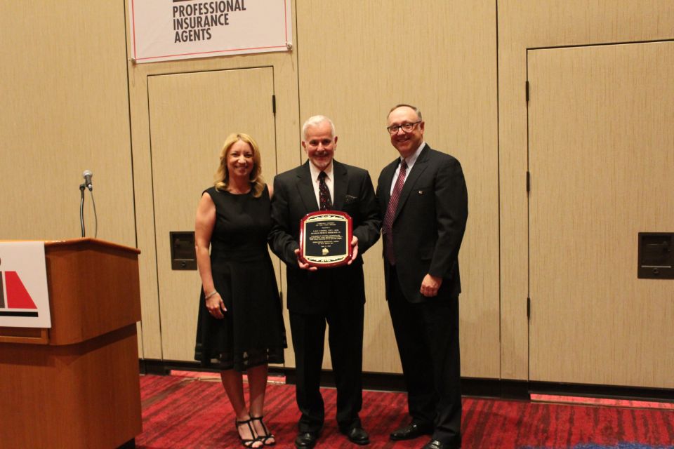 Company Person of the Year award was given to Gary Capone, CPCU, ARM vice president of field services for Franklin Mutual Insurance. 
 