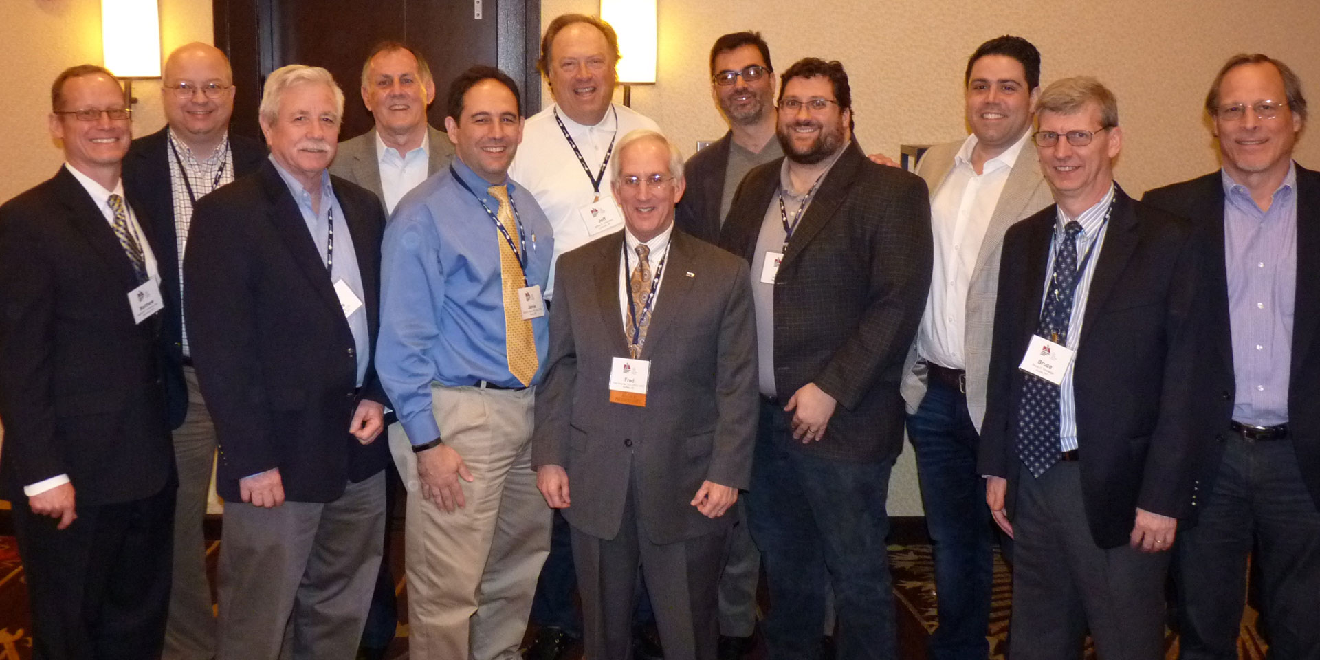 L-R: PIANY Director of Government & Industry Affairs Matthew F. Guilbault, Esq.; PIANY President John C. Parsons II, CIC, CPIA, AAI; PIANY immediate past President Gene Sandy, CIC; PIANY Vice President John Tomassi, CPCU; PIANY First Vice President Jamie Ferris, CIC, AAI, CPIA; PIANY past President Jeffrey H. Greenfield; PIANY President-elect Fred Holender, CLU, CPCU, ChFC, MSFS; PIANY Secretary Anthony Kammas; PIANY-YIP President Jason E. Bartow; PIANY Director Gino A. Orrino, CPIA; PIANY Treasurer Bruce D. Rowledge and PIANY Director Eric T. Clauss.